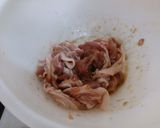 豚のゆかり風味炒め作り方1写真