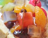 きなこの黒蜜みつ豆*ロールケーキ（極旨）作り方33写真