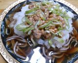 納豆おろしそば作り方6写真