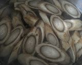 ごぼうと豚肉の甘辛煮作り方1写真