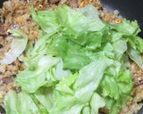 シットリした食感が◎☆煮豚とレタスの炒飯作り方10写真