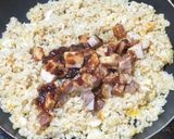 シットリした食感が◎☆煮豚とレタスの炒飯作り方9写真
