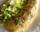 低FODMAP&低糖質茄子チーズオムレツ作り方7写真