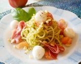 ドライトマトのカプレーゼ風冷製パスタ作り方8写真