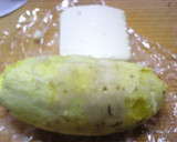 ●さつま芋と木綿豆腐のやや辛ソースかけ●作り方2写真