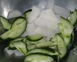 茎わかめの梅マヨ和え作り方3写真