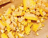 はと麦もち麦入りとうもろこしご飯作り方3写真