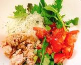 ベビーリーフとシーチキンのサラダ作り方1写真