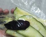 水なすの生ハム巻き作り方3写真