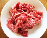 牛肉とブロッコリーのオイスターソース炒め作り方1写真
