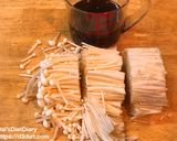 鯖缶でご飯のお供！鯖とえのきのなめ茸風作り方1写真