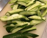 大量きゅうりの消費〜ビール辛子漬け作り方1写真