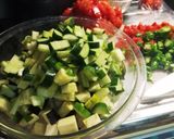 きゅうり&トマト消費！肉なし夏野菜カレー作り方2写真