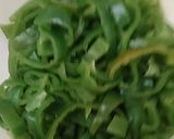 ピーマン&塩昆布和え作り方2写真