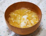 たっぷりキャベツと卵の味噌汁♪作り方6写真