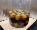 冷凍梅で梅干し作り方23写真
