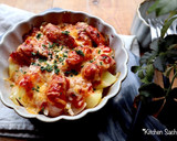 ウインナーとポテトのチーズ焼き作り方7写真