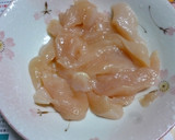 胸肉とプチトマトのさっぱり梅和え♪作り方1写真