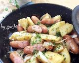 ウインナーとポテトのチーズ焼き作り方9写真