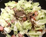 ビールに◎辛くない我が家の甘辛焼きそば作り方3写真