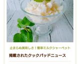 止まらぬ美味しさ！簡単ミルクシャーベット作り方7写真