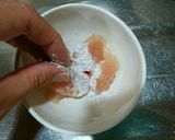 犬ご飯　ぷるぷる茹で鶏作り方2写真