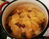 りんごのレーズン煮☆離乳食にも作り方4写真