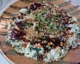 モロヘイヤ入りお好み焼き風豆腐作り方8写真