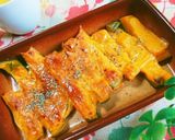 簡単節約♪かぼちゃの皮のチーズ焼き作り方1写真