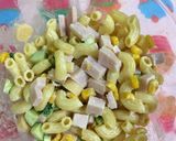 焼きコーンのマカロニサラダ。作り方5写真