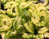 朝採りゴーヤーとちくわの和風炒め作り方5写真