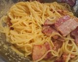 本格簡単カルボナーラ作り方10写真