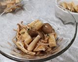 カリッと油あげときのこのさっぱり和え作り方8写真