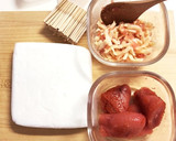 【簡単 おつまみ】明太チーズ はんぺん作り方2写真