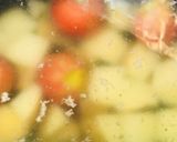 トマト&ポテトの塩ゆで温野菜サラダ作り方2写真