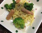 鍋ひとつで❇︎コーンクリームのサラスパ作り方6写真