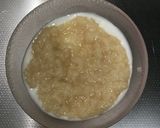 ヨーグルトに甘酒〜こざき練り風盛り付け〜作り方2写真