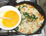 鶏ひき肉の炒り豆腐♪簡単作り方10写真
