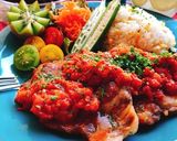 【作り置き】ポークソテーのトマト煮込み作り方11写真
