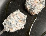 大葉豆腐鶏ムネハンバーグ　青じそ大量消費作り方6写真