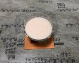 冷たい薄桃色の桃スープ〜ヨーグルト風味作り方3写真