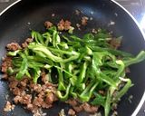 もやし ピーマン ひき肉オイスター炒め作り方2写真