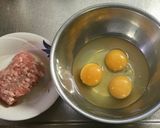 雑な男料理：豚ミンチのサンドイッチ！！作り方1写真