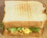 雑な男料理：豚ミンチのサンドイッチ！！作り方12写真
