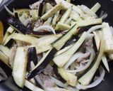 ナスと豚肉のオイスター炒め作り方4写真