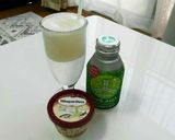 ☆簡単自宅でクリ~ムソ~ダ~☆☆☆作り方1写真