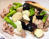 ナスとししとうと豚肉の甘酢炒め作り方3写真