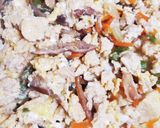 〔常備菜〕凍った豆腐で♪給食の炒り豆腐作り方7写真