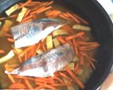 フライパンで☆アジの炊き込みご飯作り方2写真
