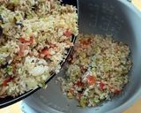 セロリとトマトのイタリアン風ピラフ作り方7写真
